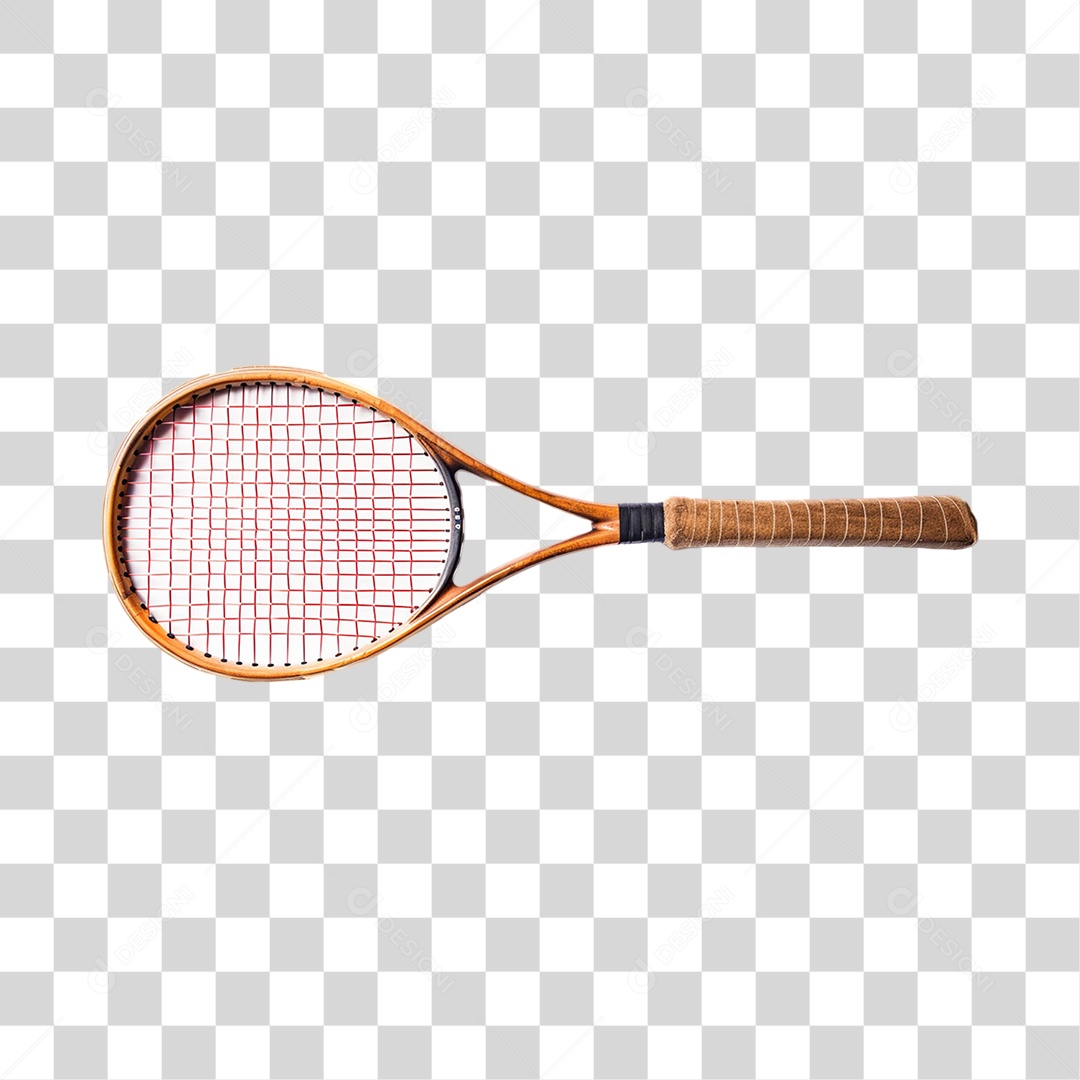 Objeto 3D Raquete PNG Transparente