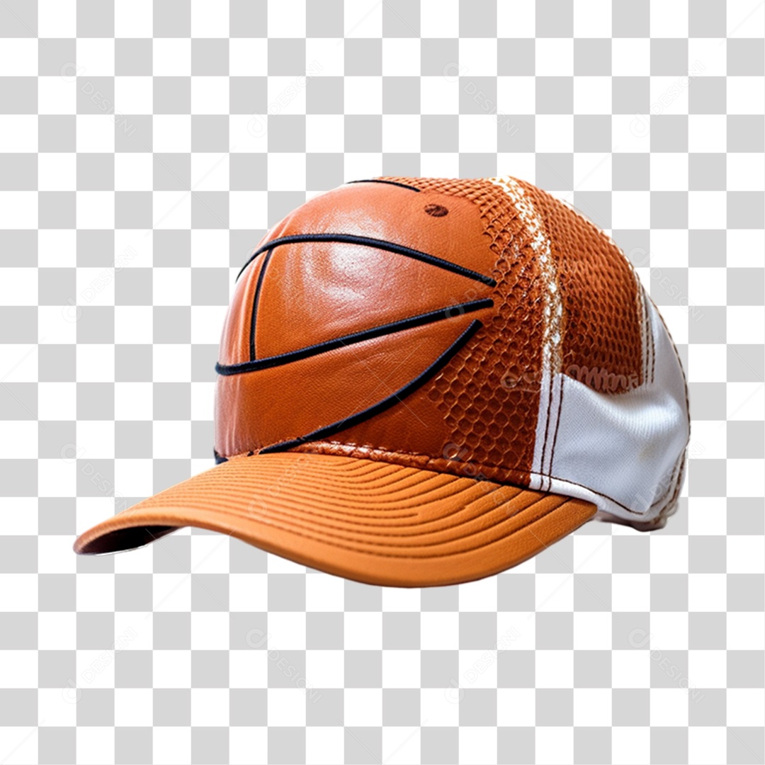 Objeto 3D Boné PNG Transparente