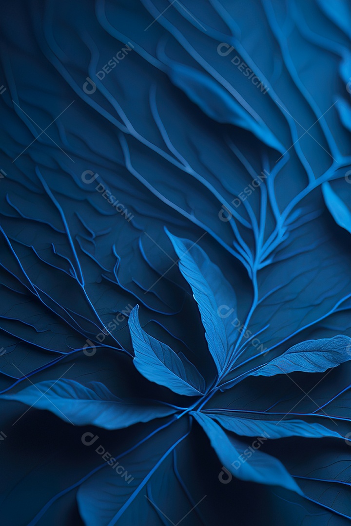 Fundo azul primavera ou outono