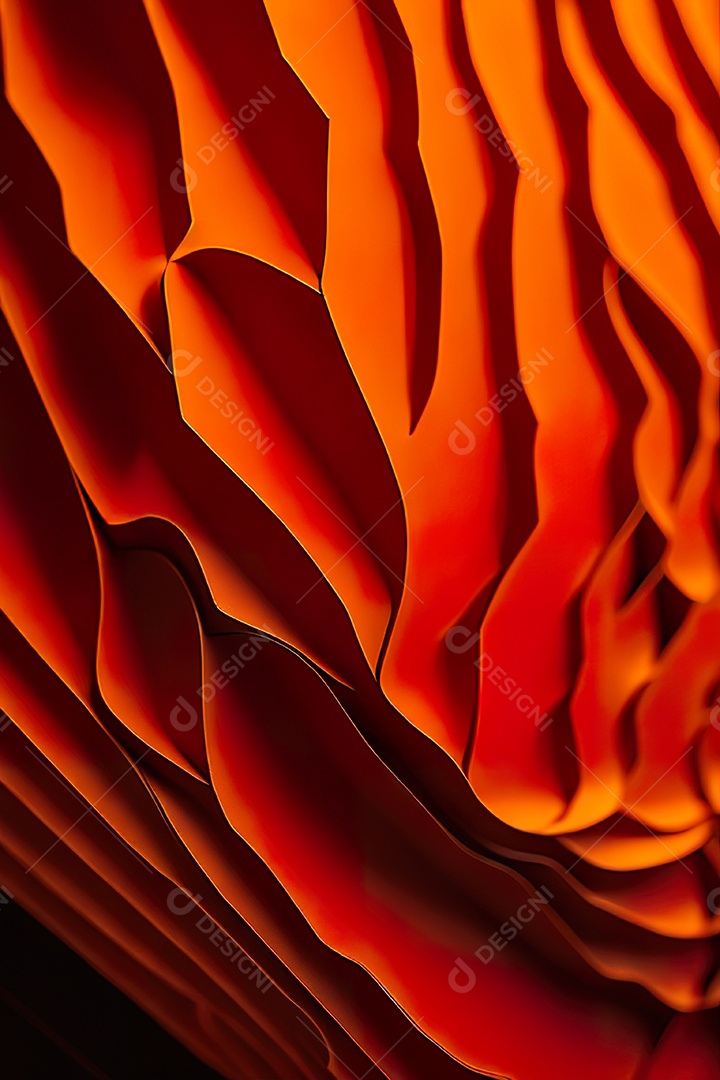 Orange spring background