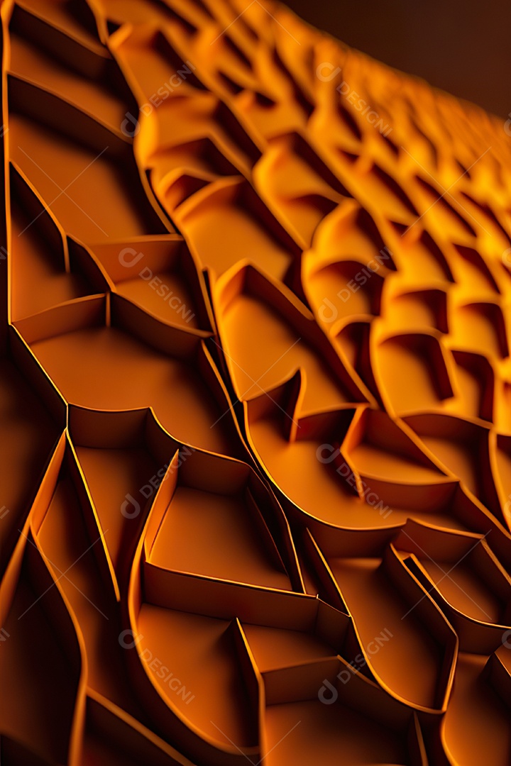 Fundo laranja primavera