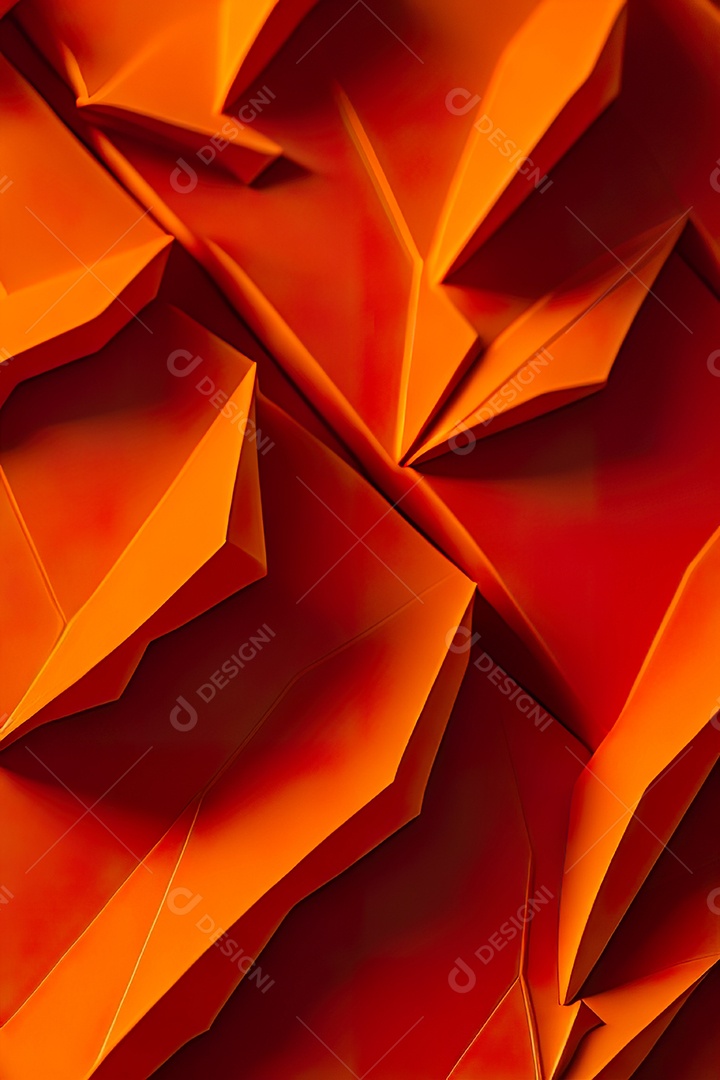 Fundo laranja primavera