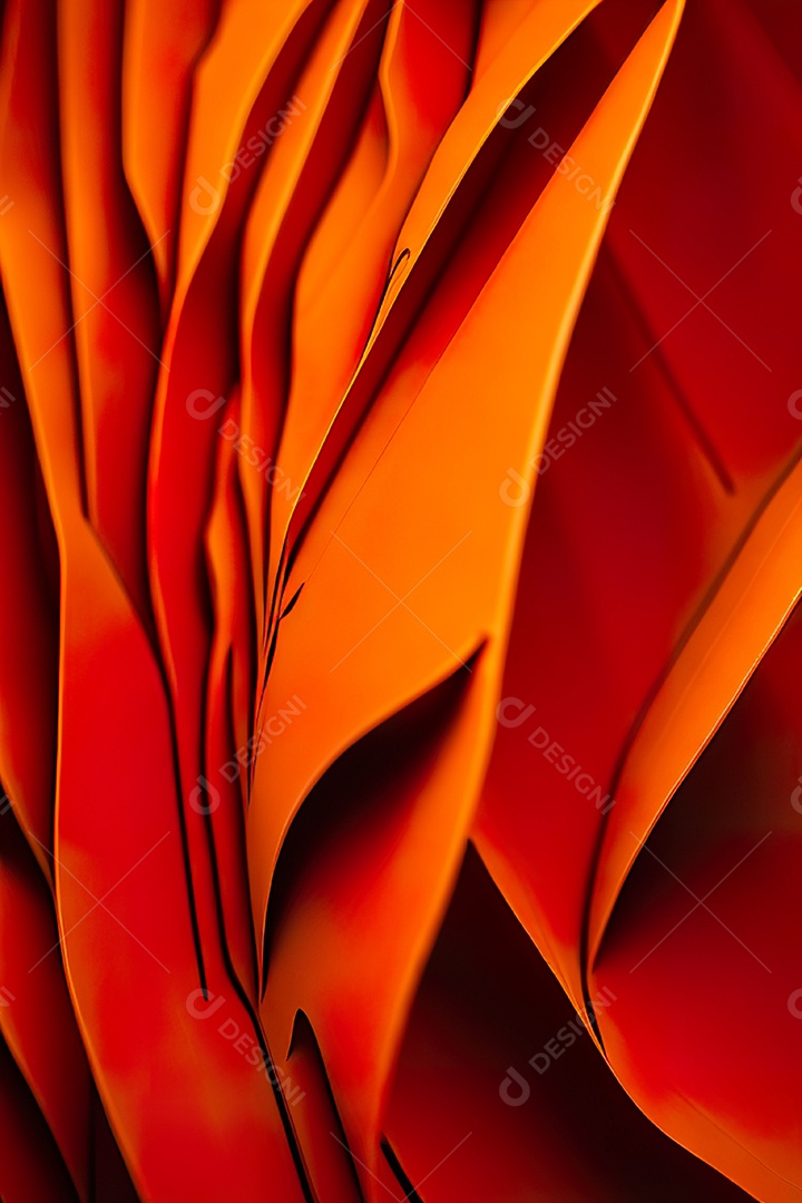 Fundo laranja primavera