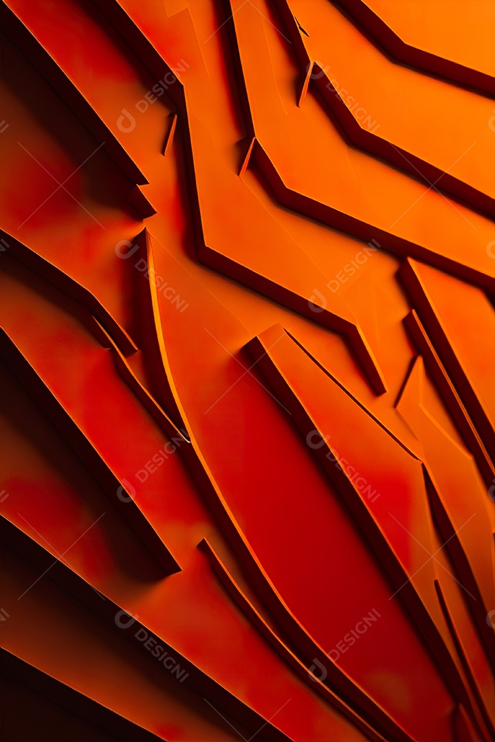 Fundo laranja primavera