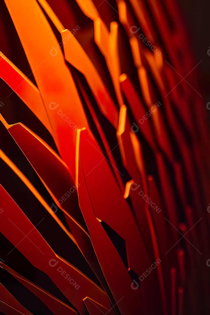 Fundo laranja primavera