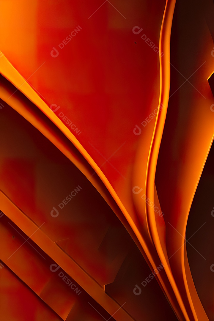 Fundo laranja primavera