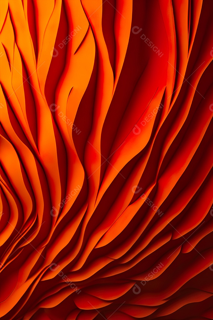 Fundo laranja primavera