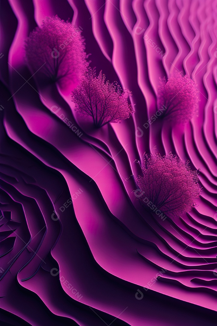 Fundo vermelho primavera ou outono