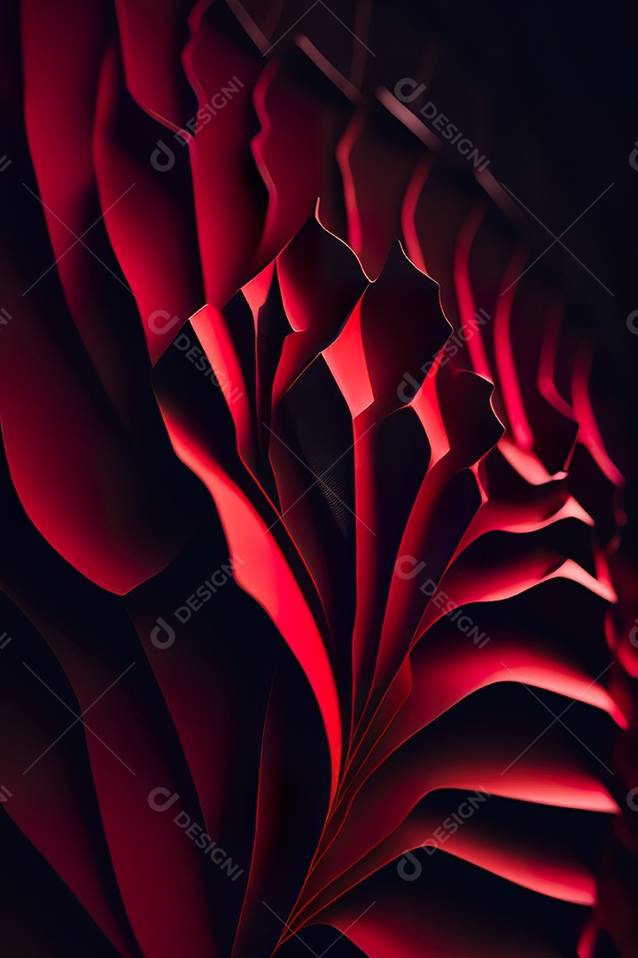 Fundo vermelho primavera ou outono