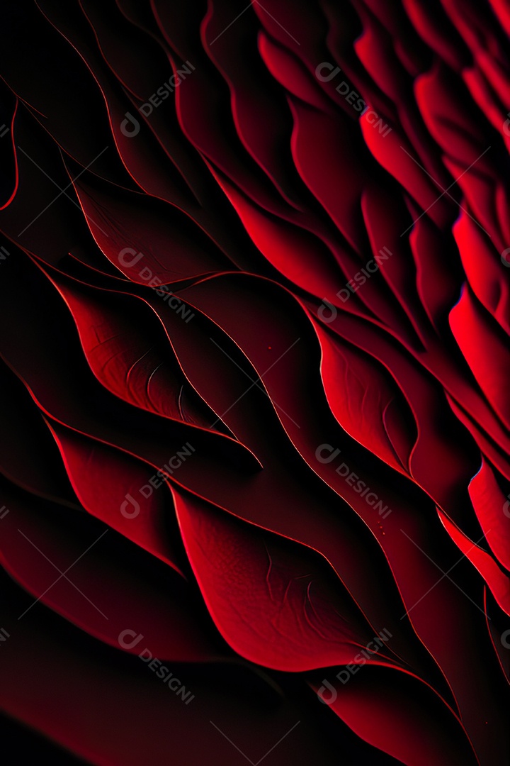 Fundo vermelho primavera ou outono