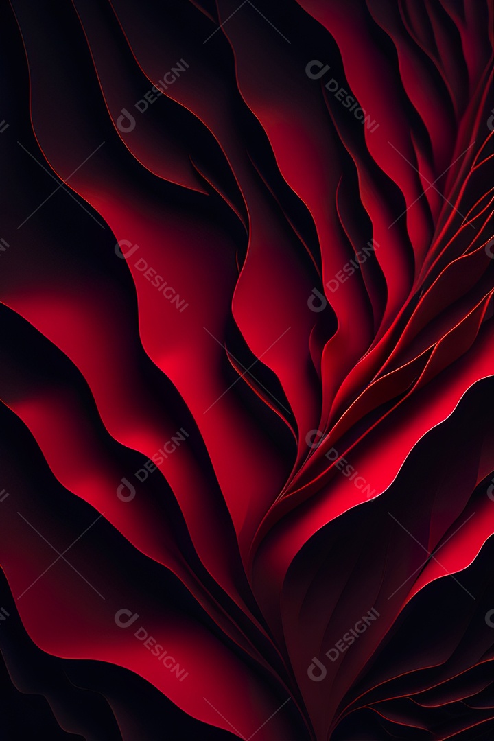 Fundo vermelho primavera ou outono