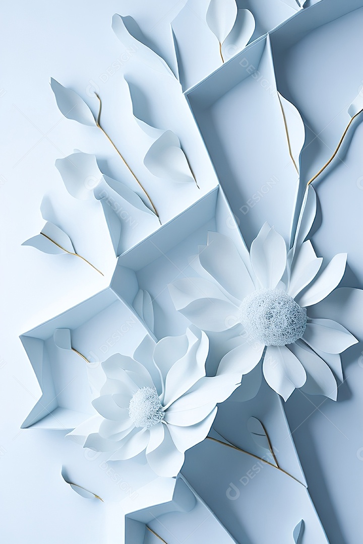 Fundo de primavera branca