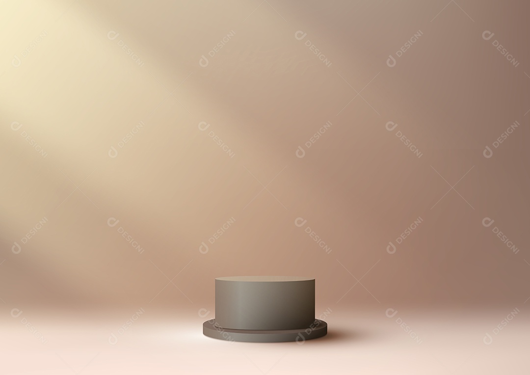 Pódio para exibição de produtos