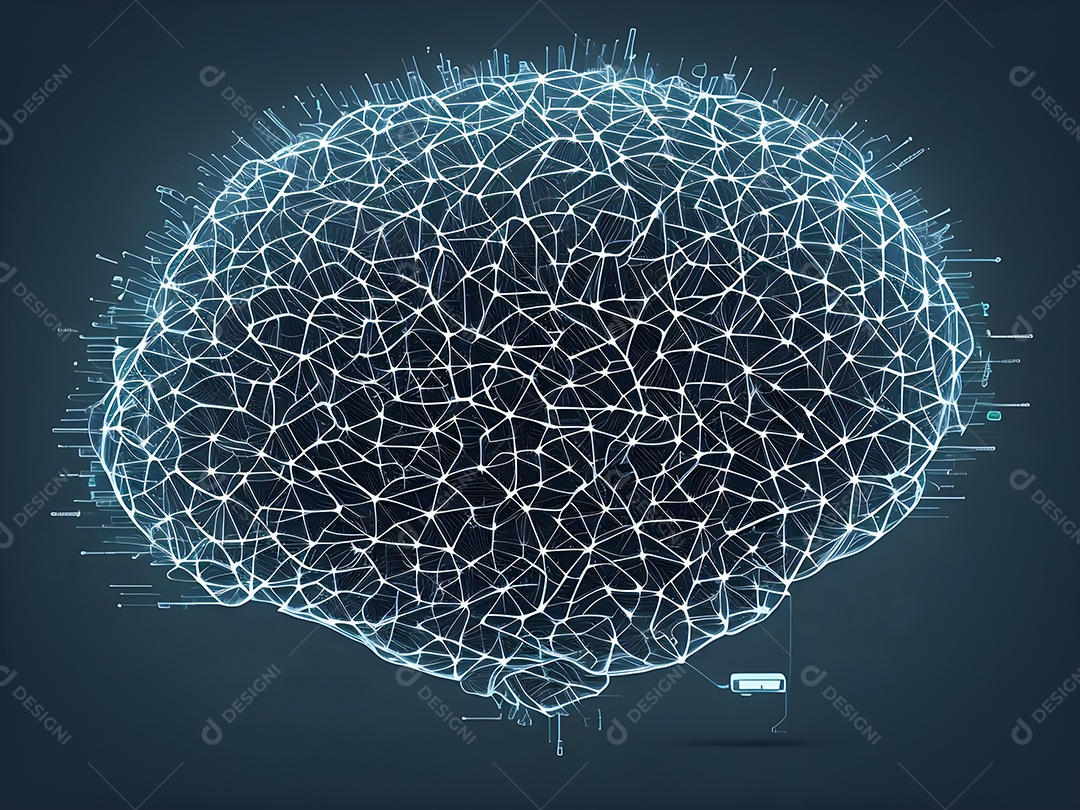 Cérebro humano na mente de ideia mental Conceito.