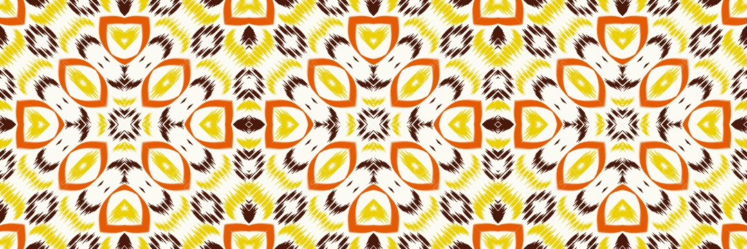 Padrão Tribal Tradicional Estilo Asteca Colorido Vetor EPS