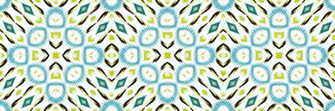 Padrão Tribal Tradicional Estilo Asteca Colorido Vetor EPS