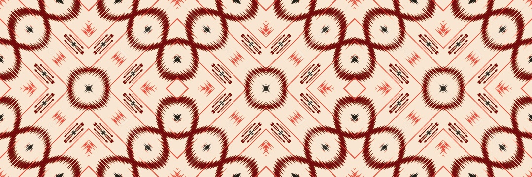 Padrão Tribal Tradicional Estilo Asteca Colorido Vetor EPS