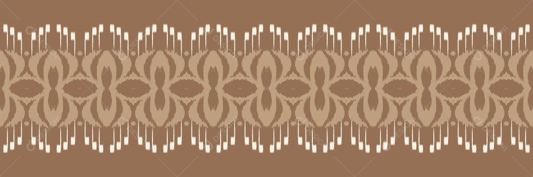 Padrão Tribal Tradicional Estilo Asteca Colorido Vetor EPS