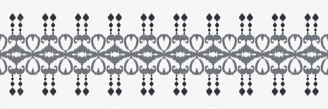 Padrão Tribal Tradicional Estilo Asteca Tapete Branco Vetor EPS