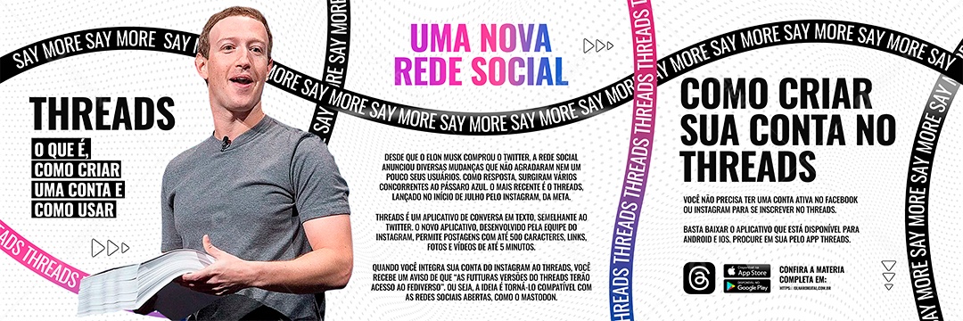 Threads Social Media PSD Editável