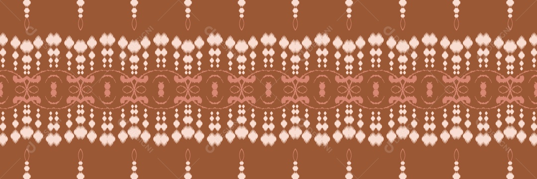 Padrão Tribal Tradicional Estilo Asteca Tapete Colorido Vetor EPS