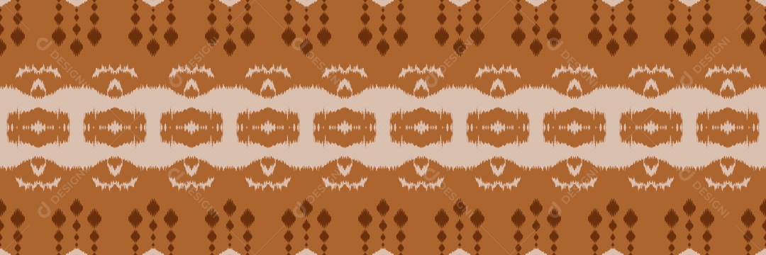 Padrão Tribal Tradicional Estilo Asteca Tapete Colorido Vetor EPS