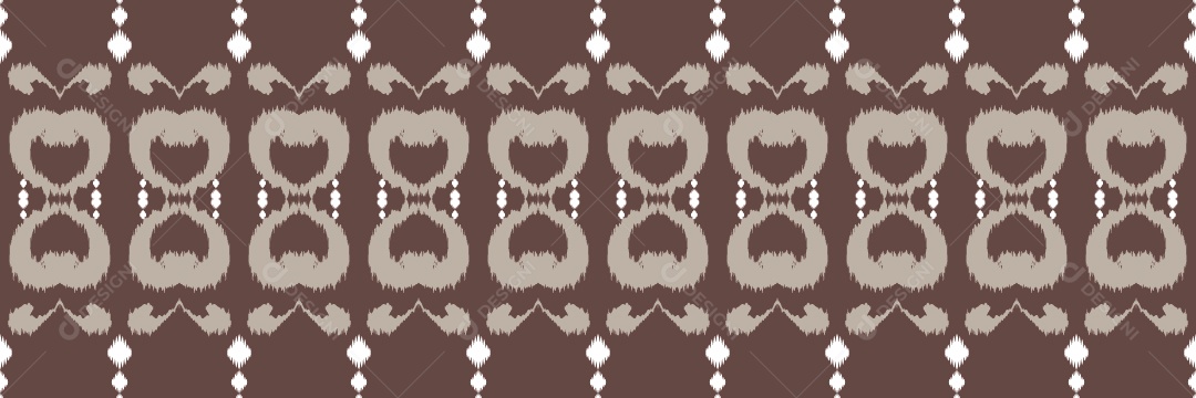 Padrão Tribal Tradicional Estilo Asteca Tapete Colorido Vetor EPS