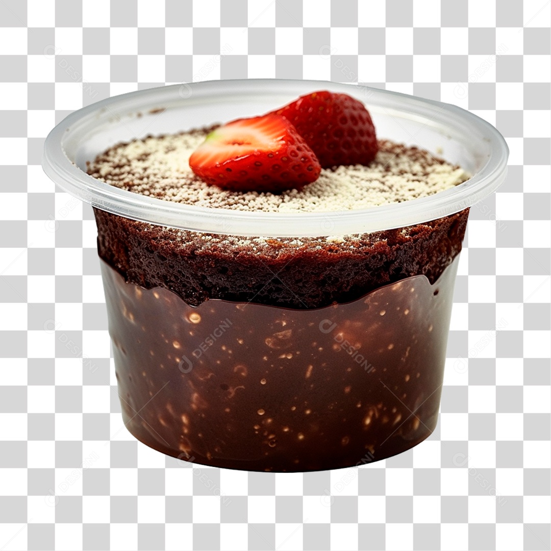 Bolo de Pote PNG Transparente