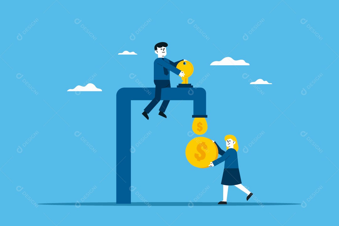 Empresário Ilustração Vetor EPS