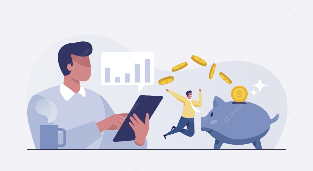 Empresário Ilustração Vetor EPS