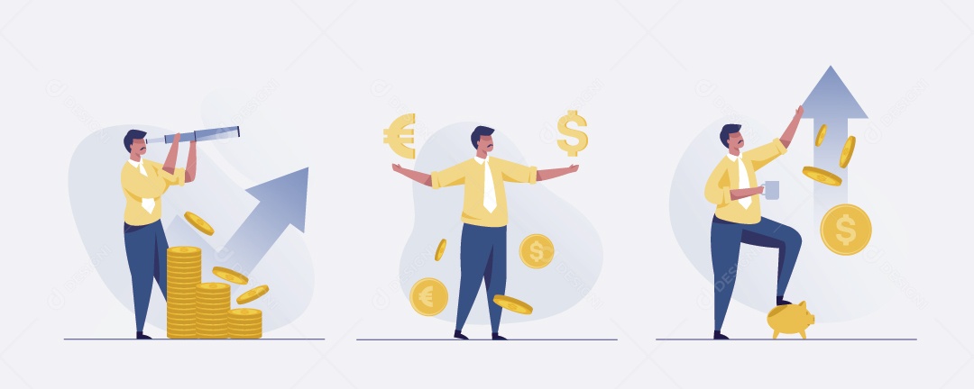 Empresário Ilustração Vetor EPS