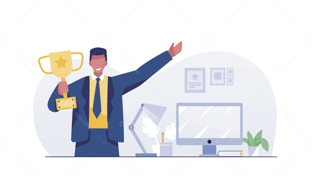 Empresário Ilustração Vetor EPS