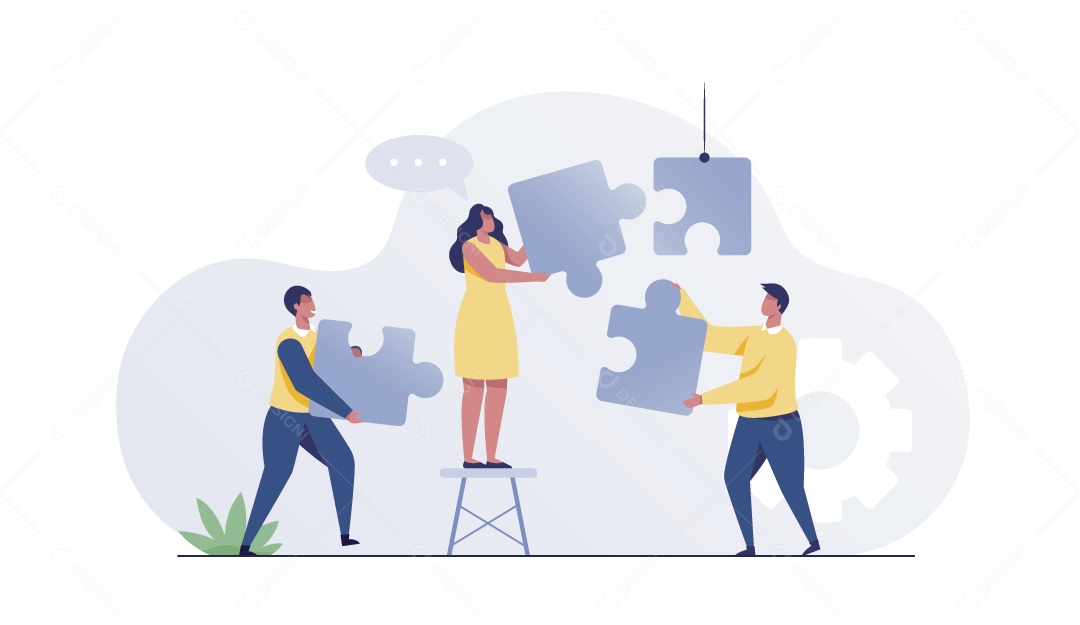 Empresários Ilustração Vetor EPS