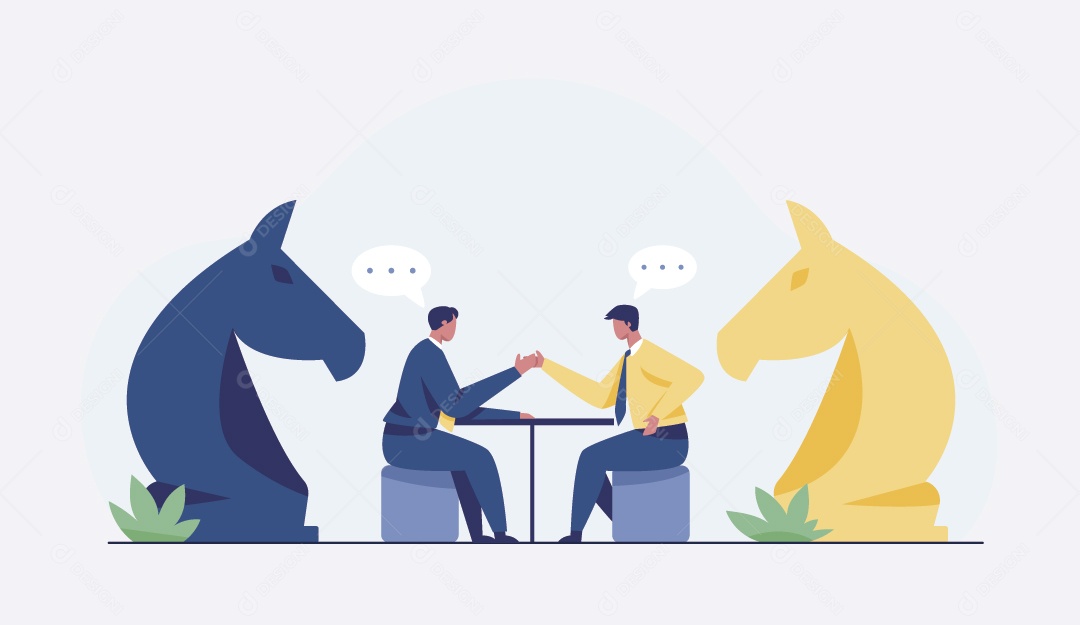 Empresários Ilustração Vetor EPS