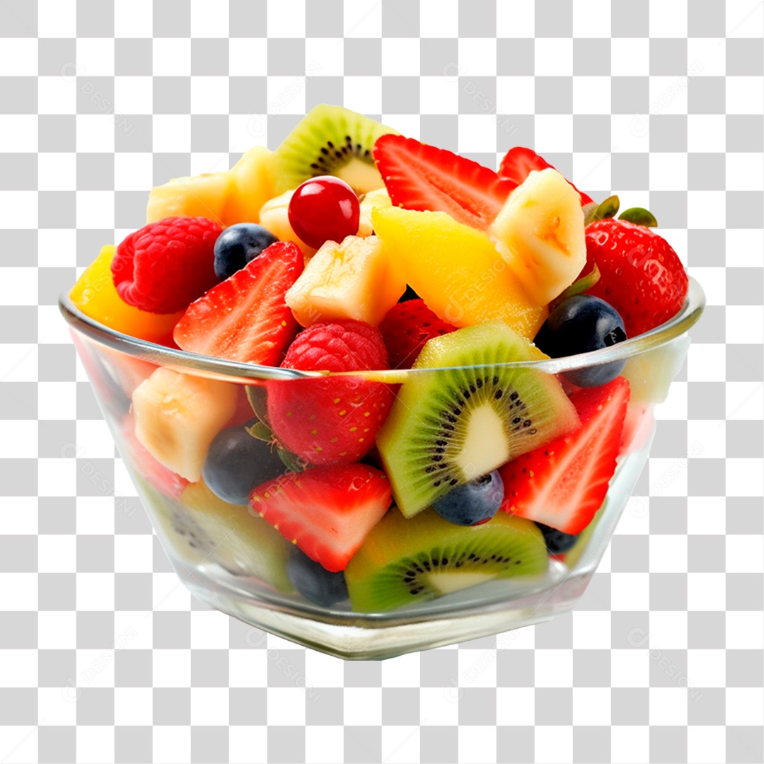 Salada de Frutas PNG Transparente