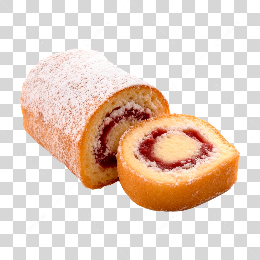 Rocambole Suíço PNG Transparente