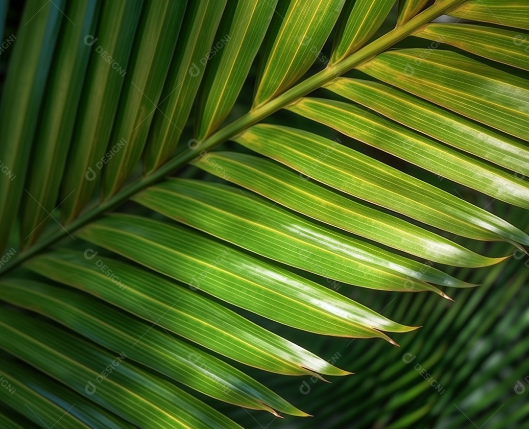 Textura de folha verde
