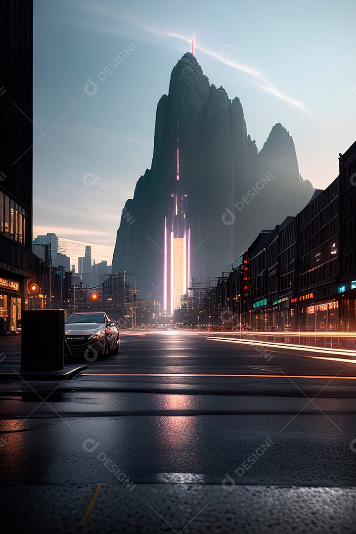 Cars on busy streets