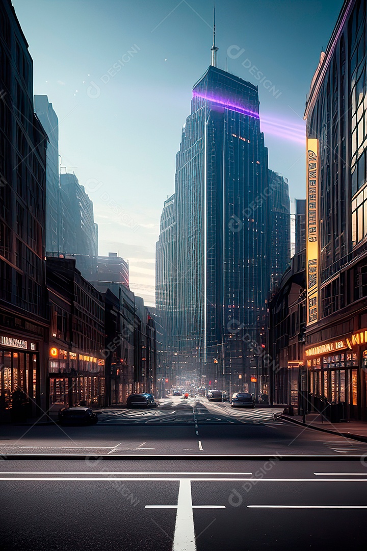 Cars on busy streets