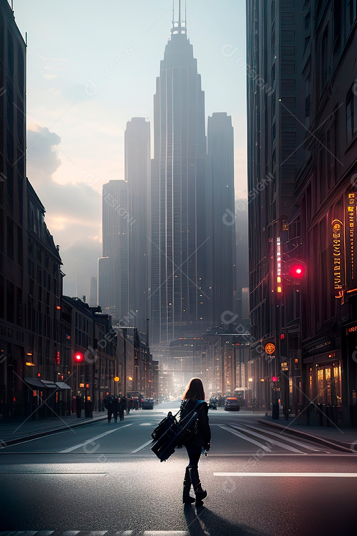 Cars on busy streets