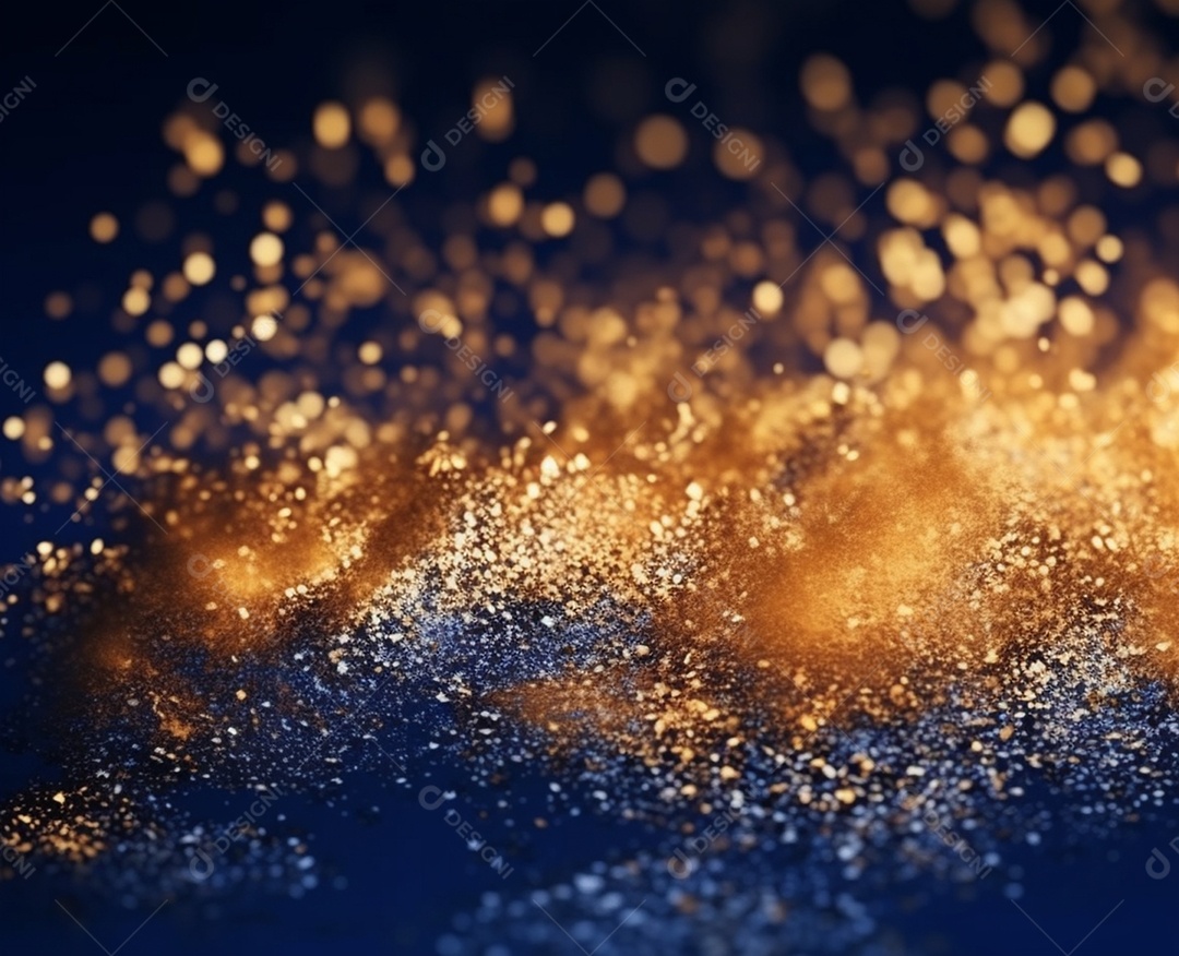 Background de brilho dourado