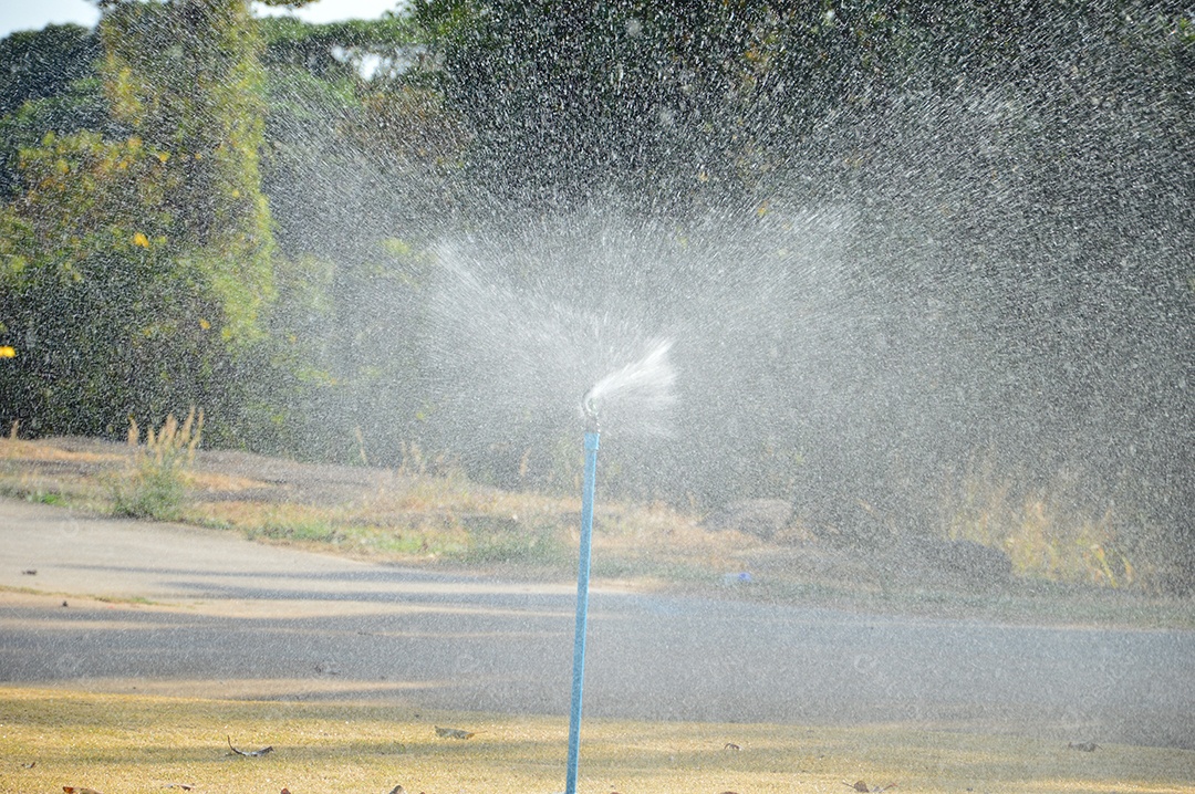 Aspersor de água para jardim