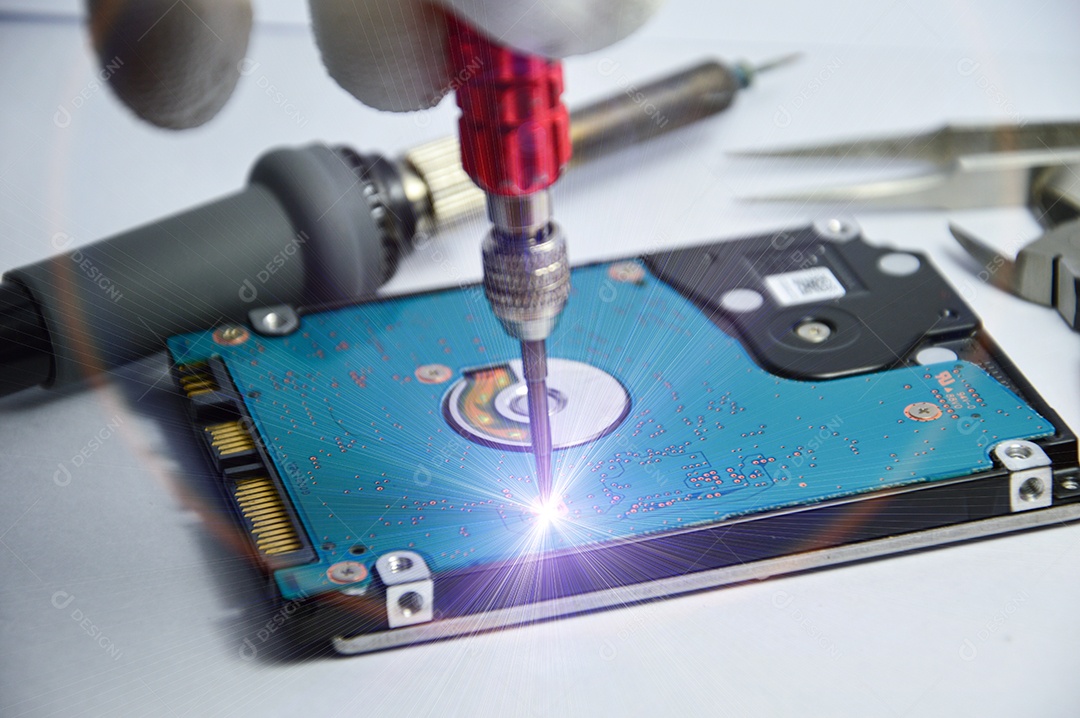 Ferramentas de concerto de disco rígido