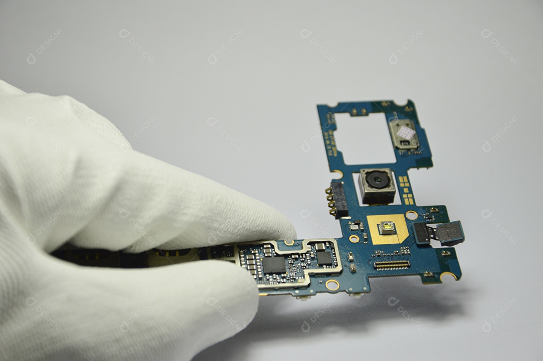 Equipamentos para concerto de celular