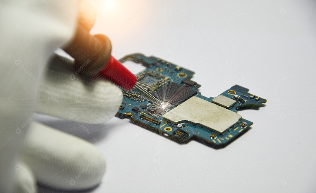 Equipamentos para concerto de celular