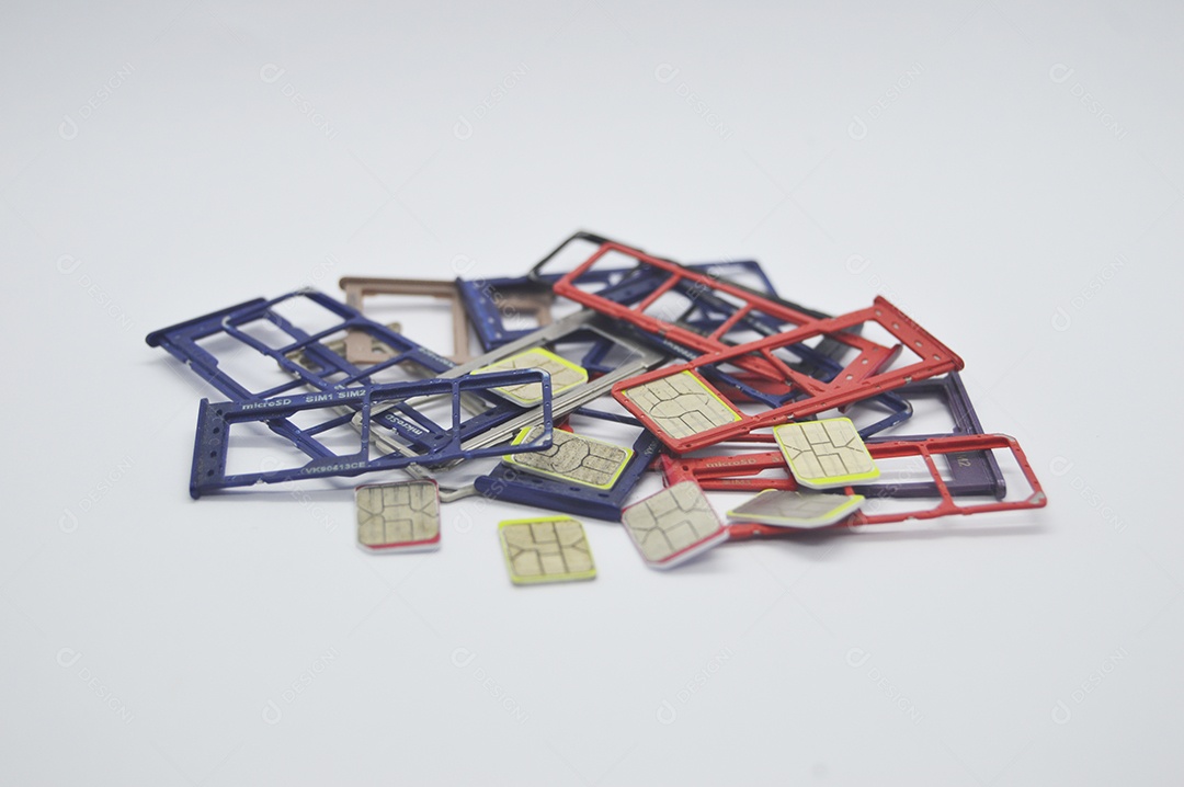 Cartão com chip para celular