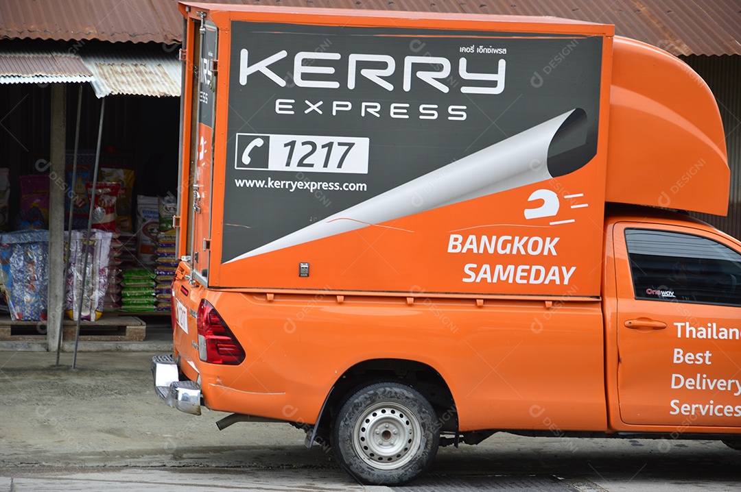 Carro empresa de logística