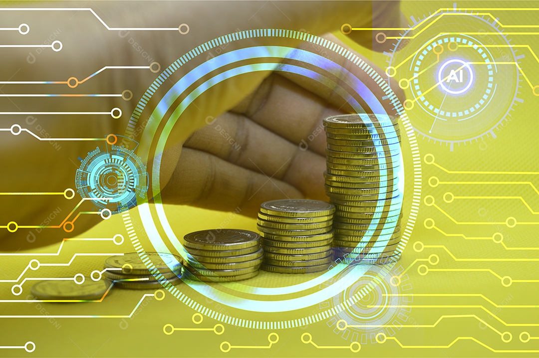 Imagem das finanças futuras a inteligência artificial assumirá o controle do sistema financeiro