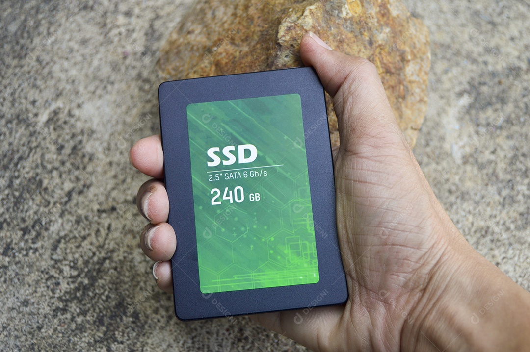 SSD de alta velocidade, unidades SSD são muito populares.