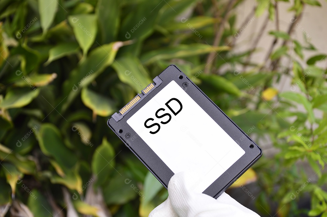 SSD é um disco rígido de uso mais popular. disco rígido antigo